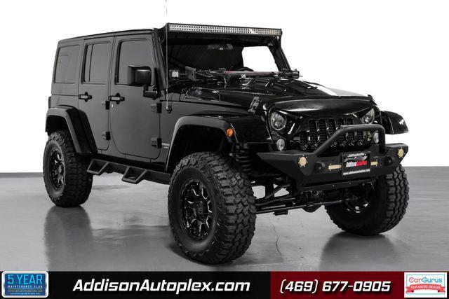 used 2017 Jeep Wrangler Unlimited car, priced at $31,595