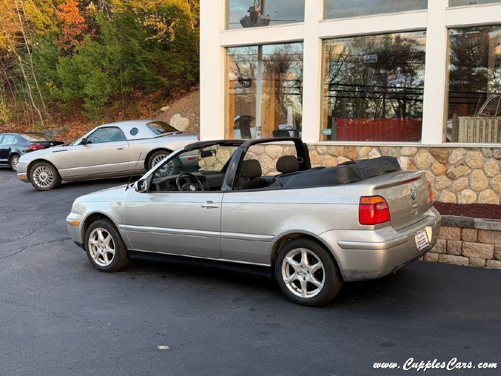 used 2001 Volkswagen Cabrio car, priced at $9,995
