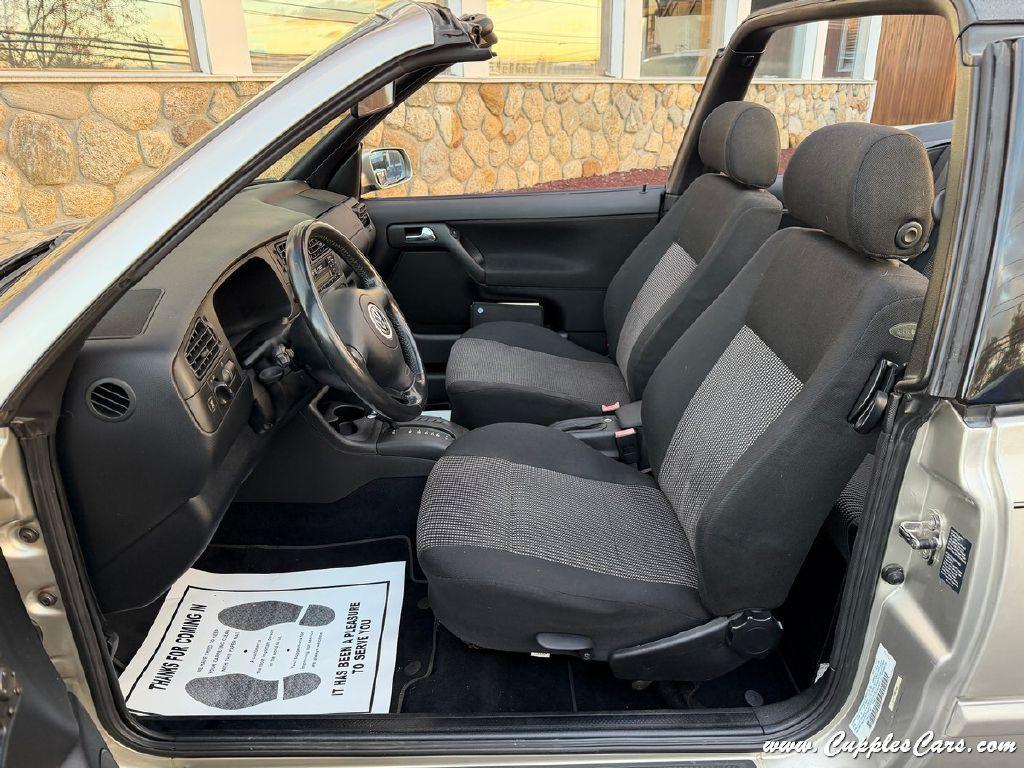 used 2001 Volkswagen Cabrio car, priced at $9,995
