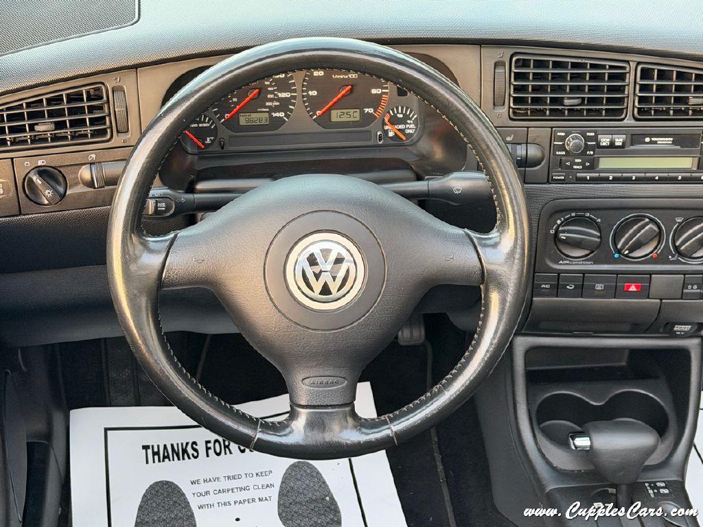 used 2001 Volkswagen Cabrio car, priced at $9,995