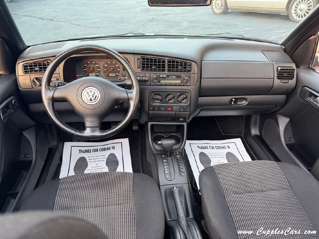 used 2001 Volkswagen Cabrio car, priced at $9,995