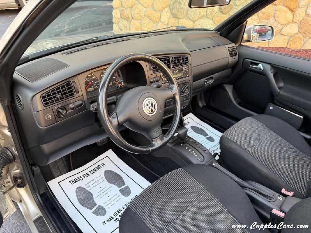 used 2001 Volkswagen Cabrio car, priced at $9,995