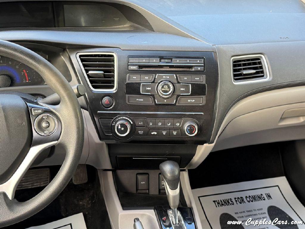 used 2013 Honda Civic car, priced at $12,995