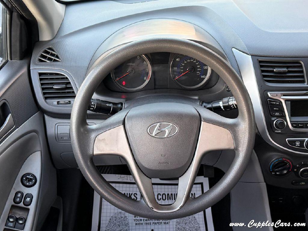 used 2017 Hyundai Accent car, priced at $7,995