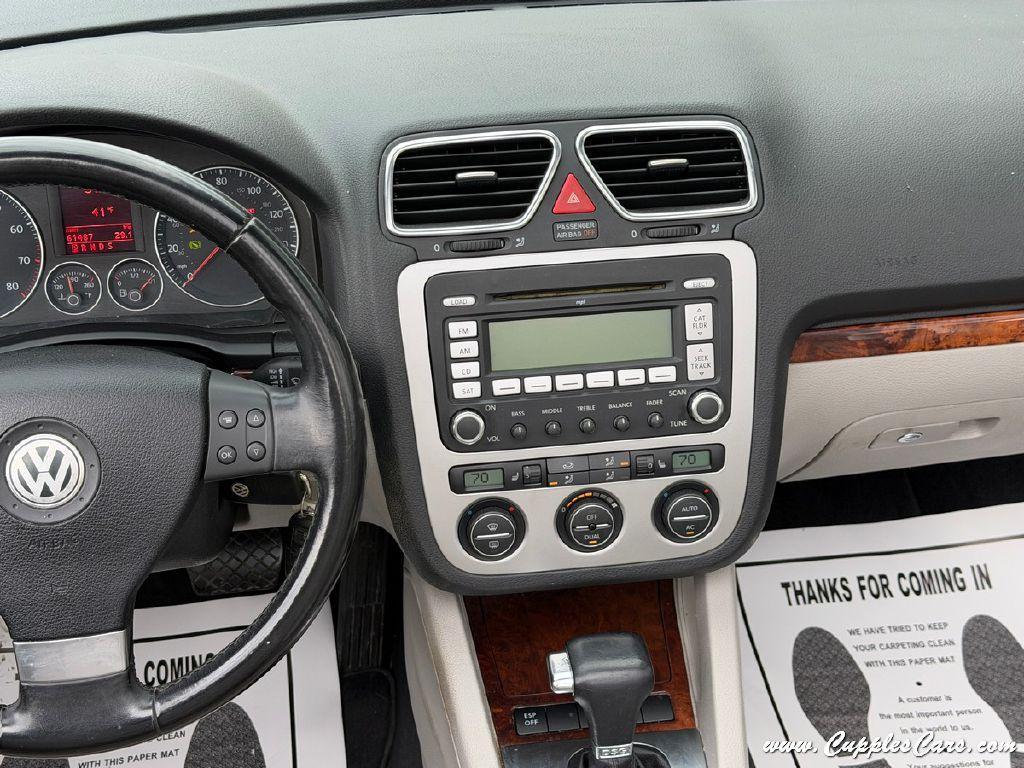 used 2009 Volkswagen Eos car, priced at $10,995