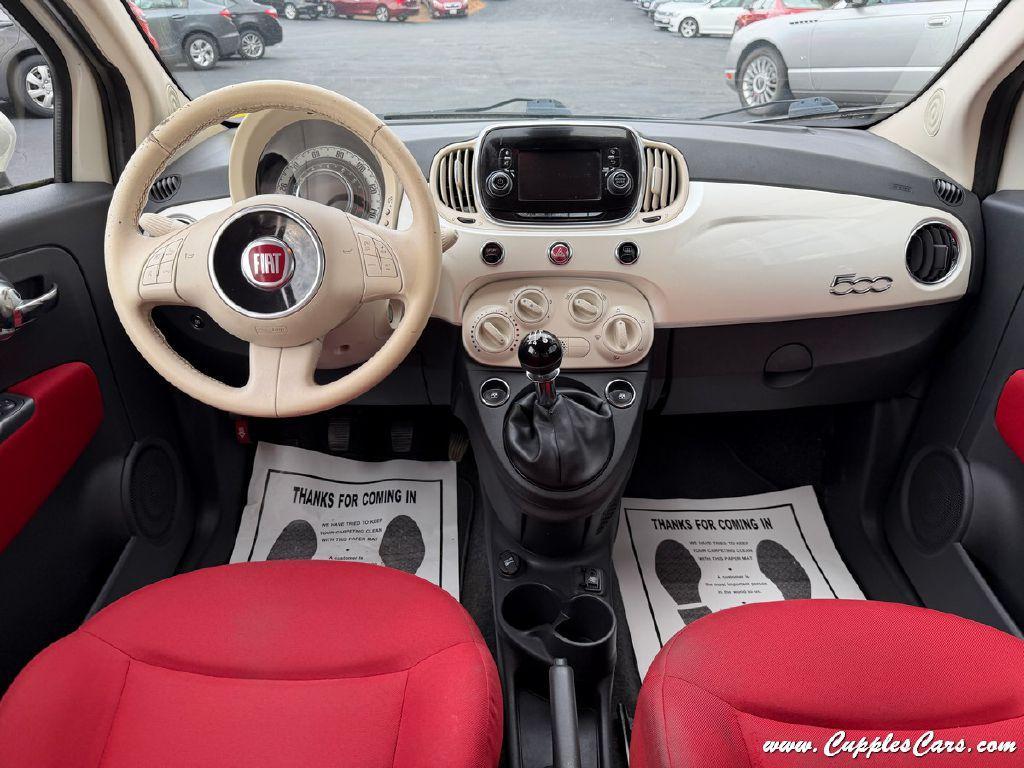 used 2016 FIAT 500 car, priced at $4,995