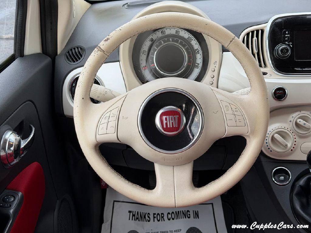 used 2016 FIAT 500 car, priced at $4,995