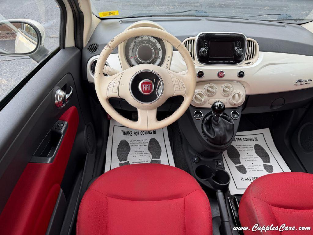 used 2016 FIAT 500 car, priced at $4,995
