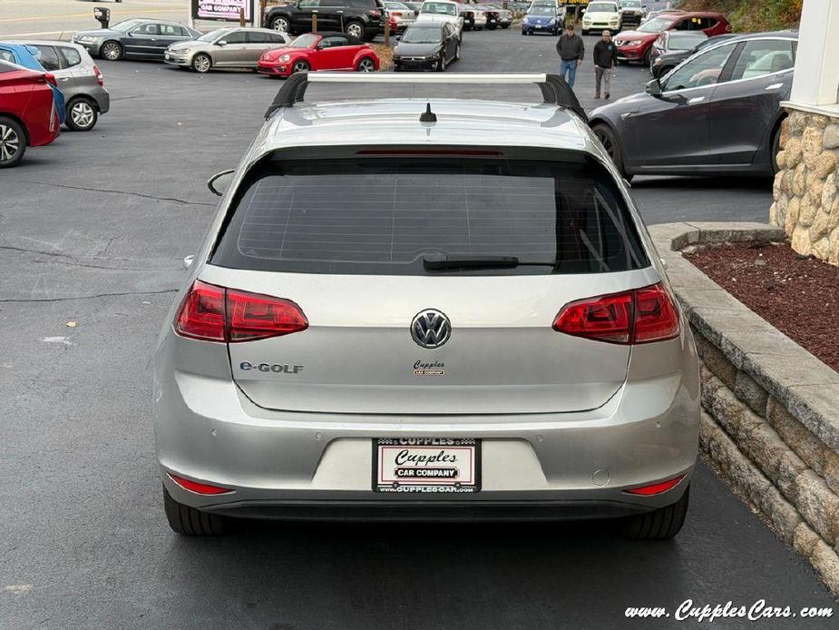 used 2015 Volkswagen e-Golf car, priced at $9,995