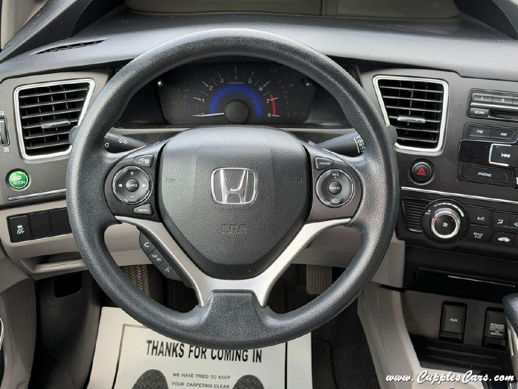 used 2015 Honda Civic car, priced at $14,995