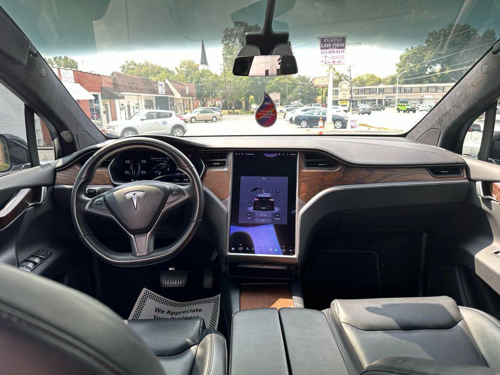 used 2021 Tesla Model X car, priced at $34,500