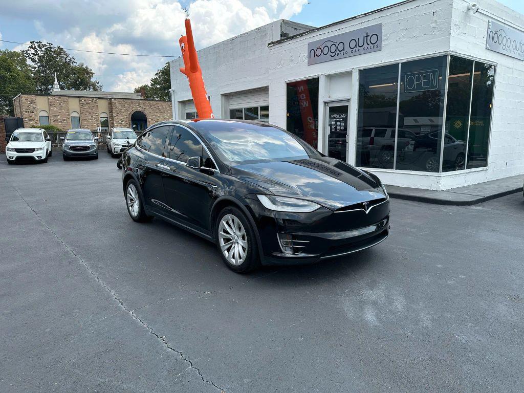 used 2021 Tesla Model X car, priced at $34,500