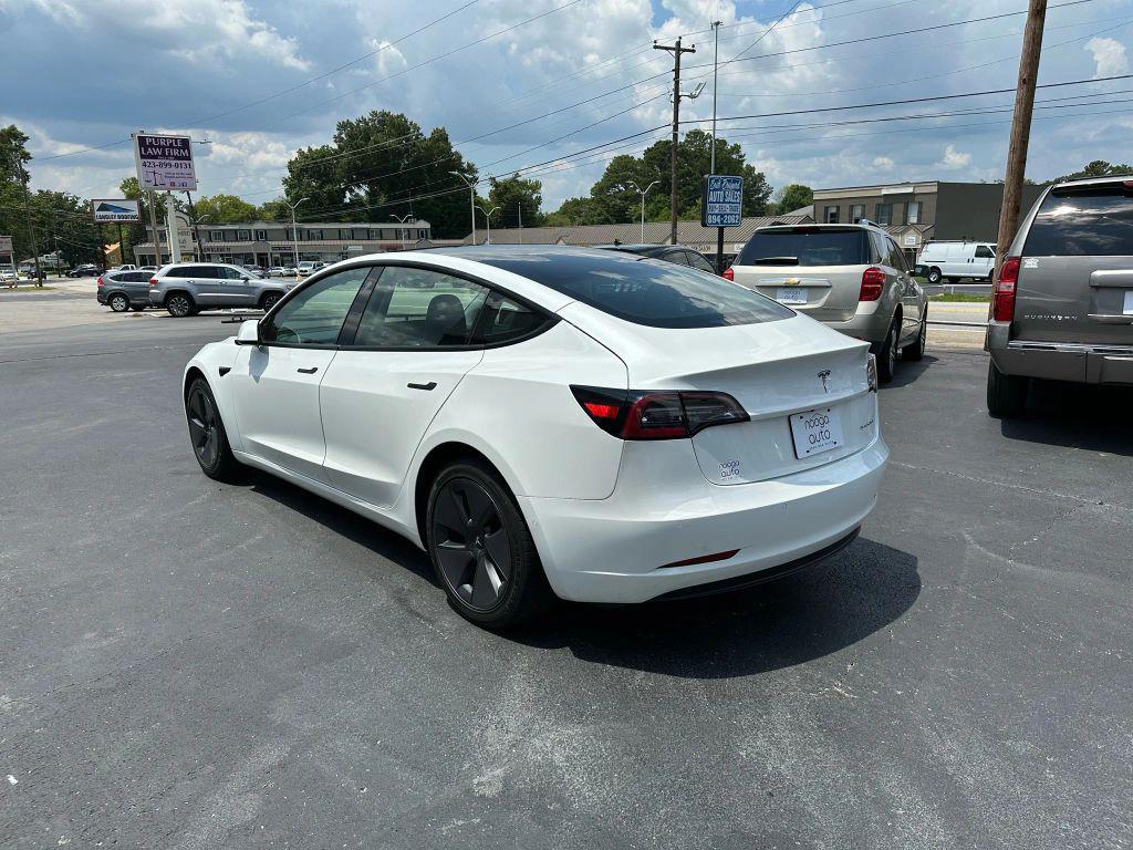used 2022 Tesla Model 3 car, priced at $23,500