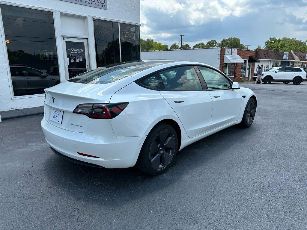 used 2022 Tesla Model 3 car, priced at $23,500