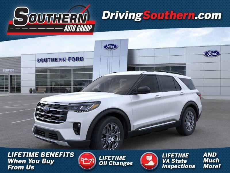 new 2025 Ford Explorer car, priced at $45,378