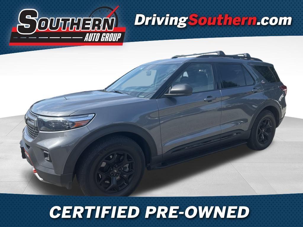 used 2021 Ford Explorer car, priced at $31,852