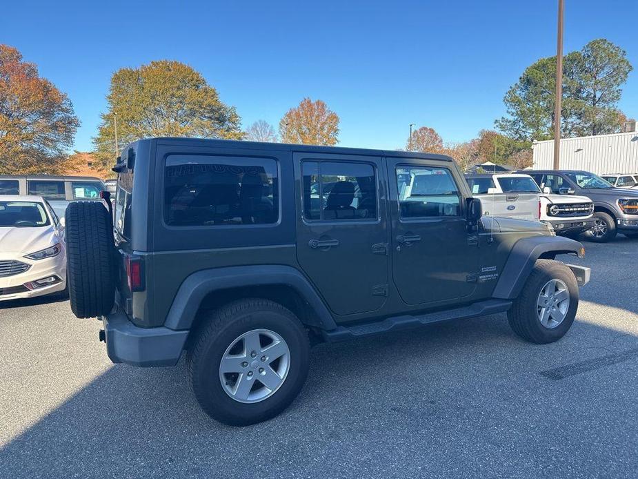 used 2015 Jeep Wrangler Unlimited car, priced at $17,900