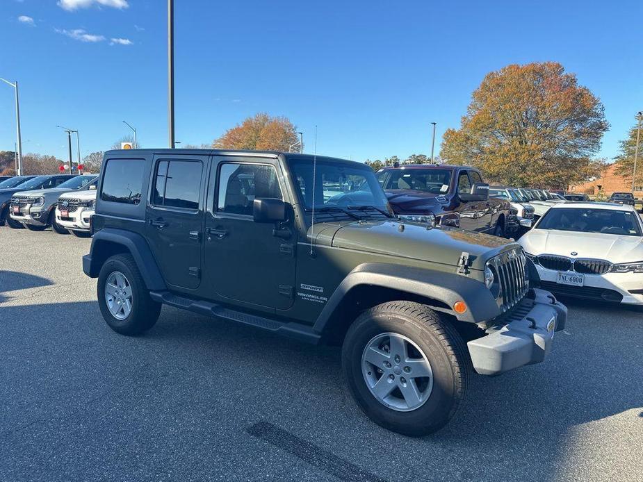 used 2015 Jeep Wrangler Unlimited car, priced at $17,900