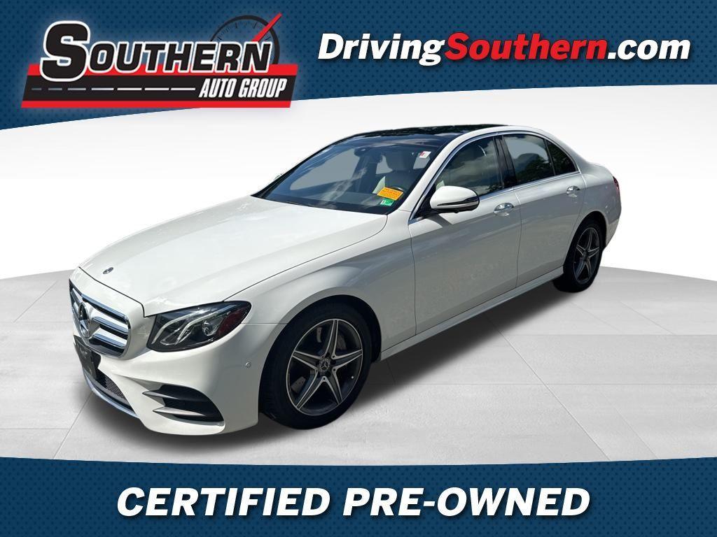 used 2020 Mercedes-Benz E-Class car, priced at $28,877