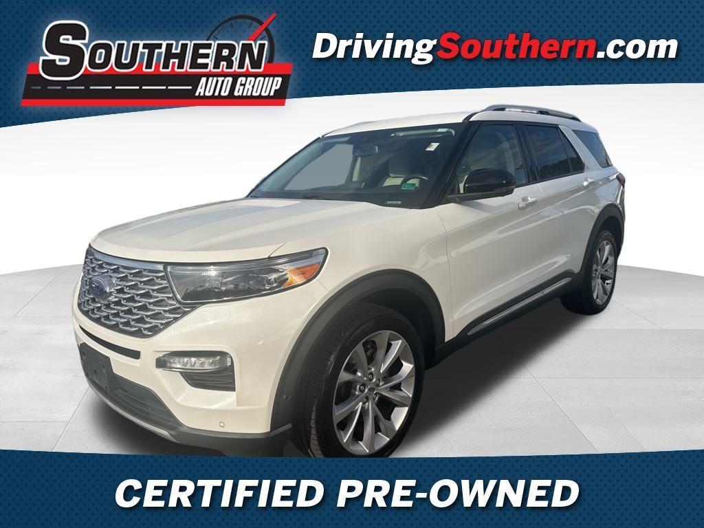 used 2021 Ford Explorer car, priced at $28,299