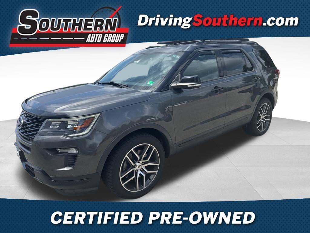 used 2018 Ford Explorer car, priced at $23,218