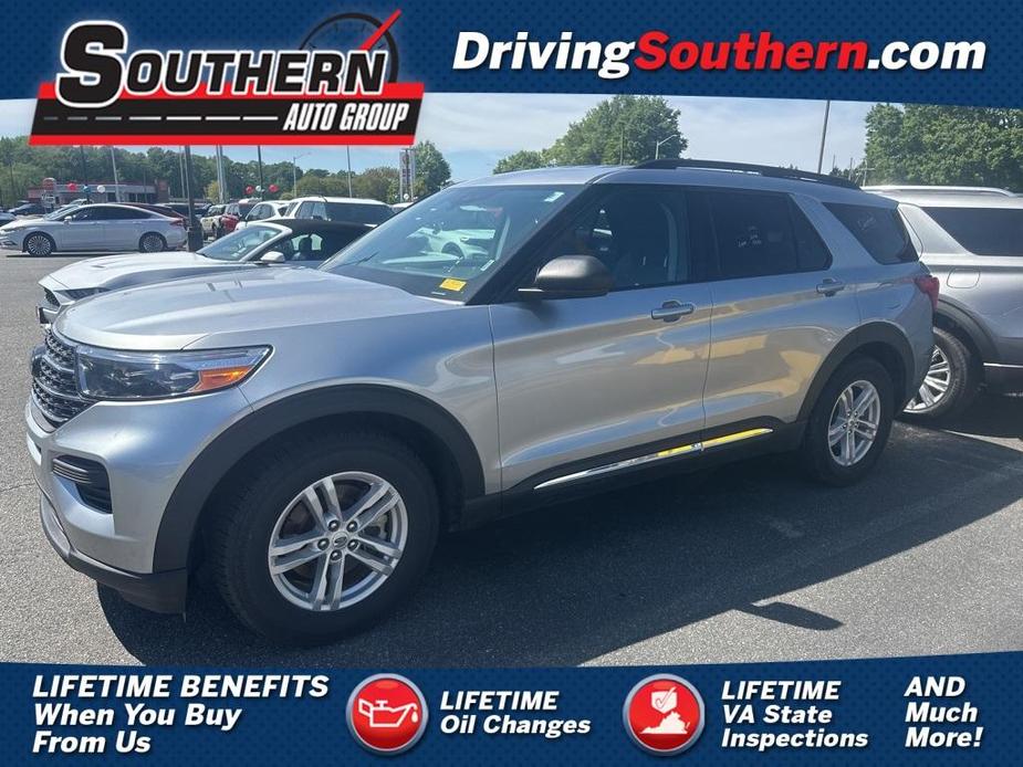 used 2021 Ford Explorer car, priced at $27,400