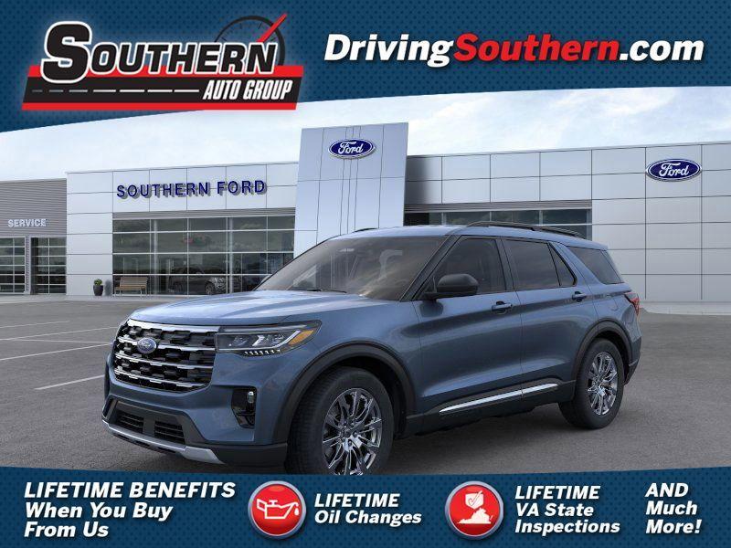 new 2025 Ford Explorer car, priced at $47,200