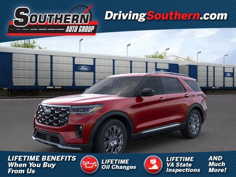 new 2025 Ford Explorer car, priced at $50,784