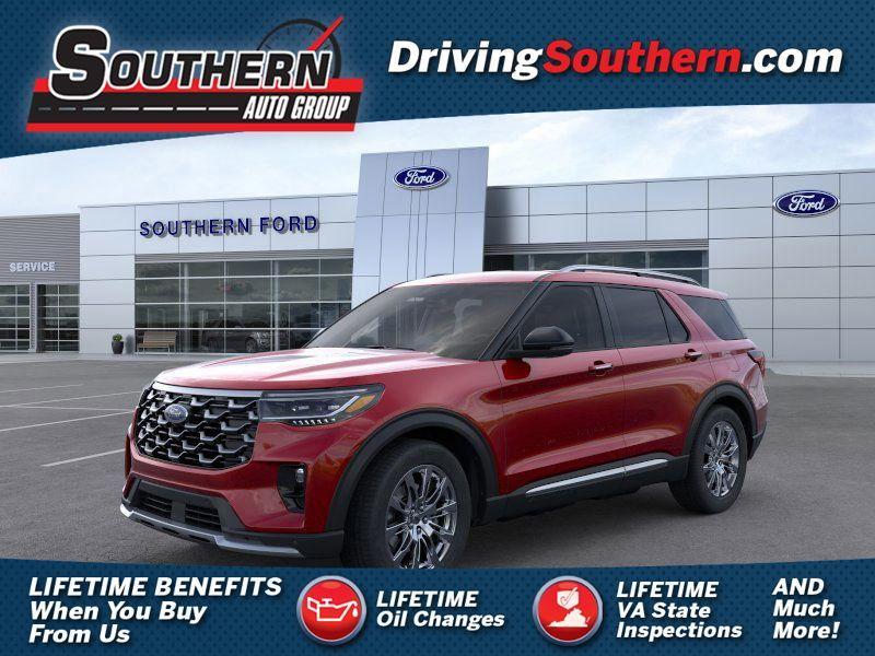 new 2025 Ford Explorer car, priced at $50,784