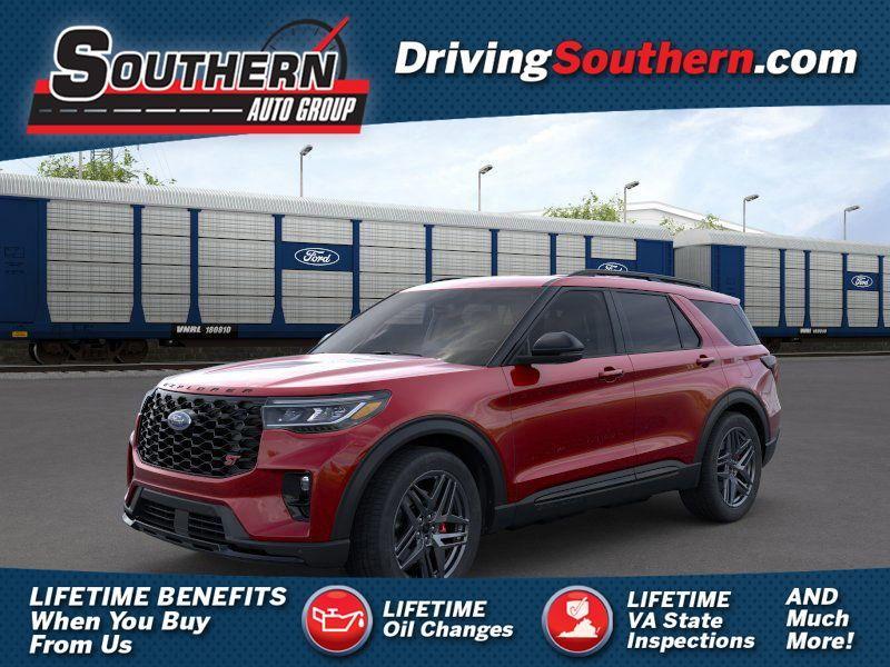 new 2025 Ford Explorer car, priced at $57,874