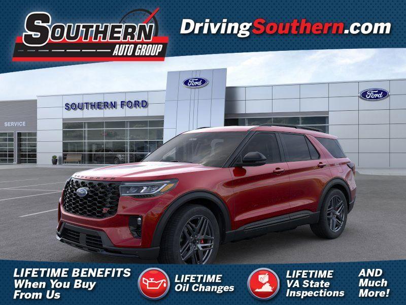 new 2025 Ford Explorer car, priced at $57,374