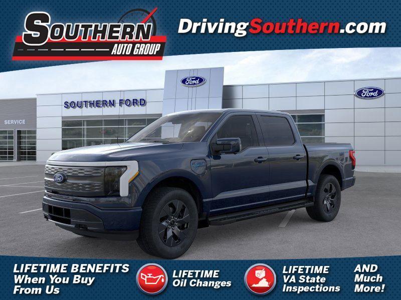 new 2025 Ford F-150 Lightning car, priced at $74,127