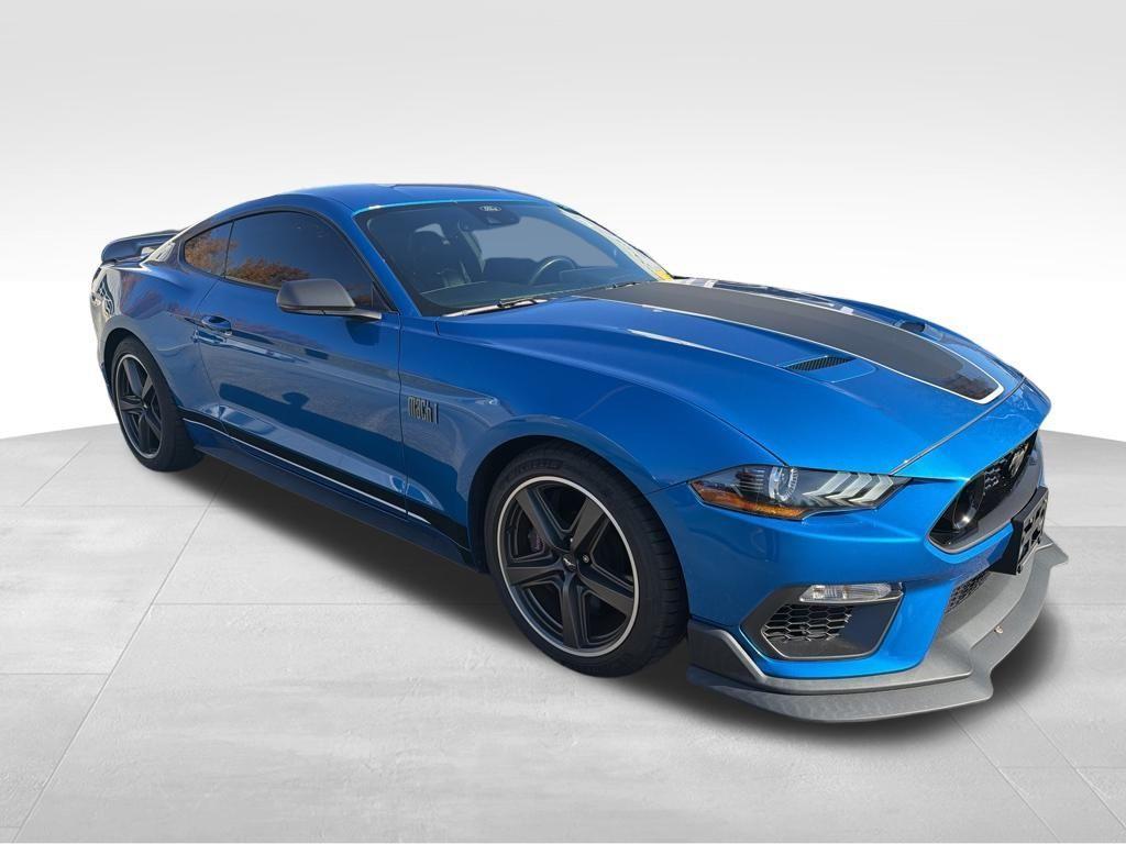 used 2021 Ford Mustang car, priced at $49,742