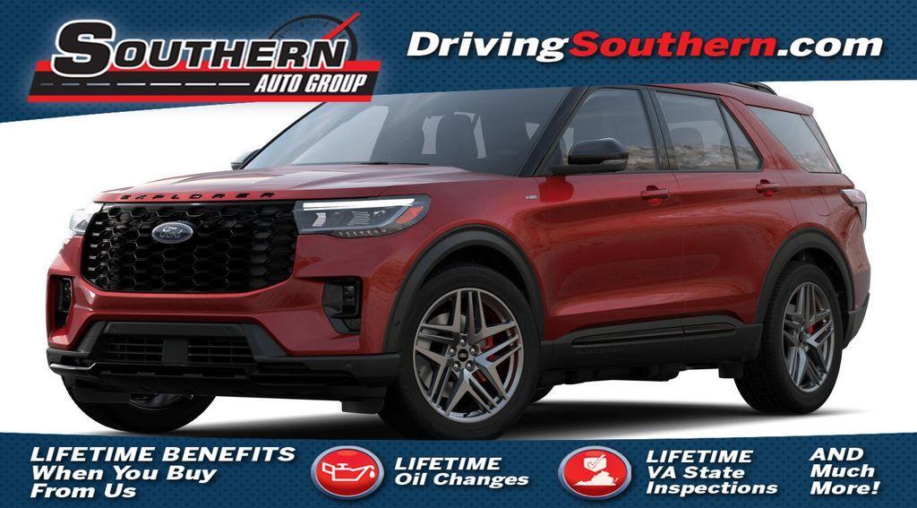 new 2025 Ford Explorer car, priced at $48,657