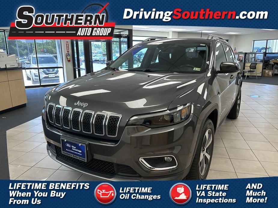 used 2021 Jeep Cherokee car, priced at $24,800