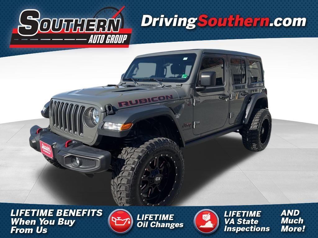 used 2021 Jeep Wrangler Unlimited car, priced at $32,307