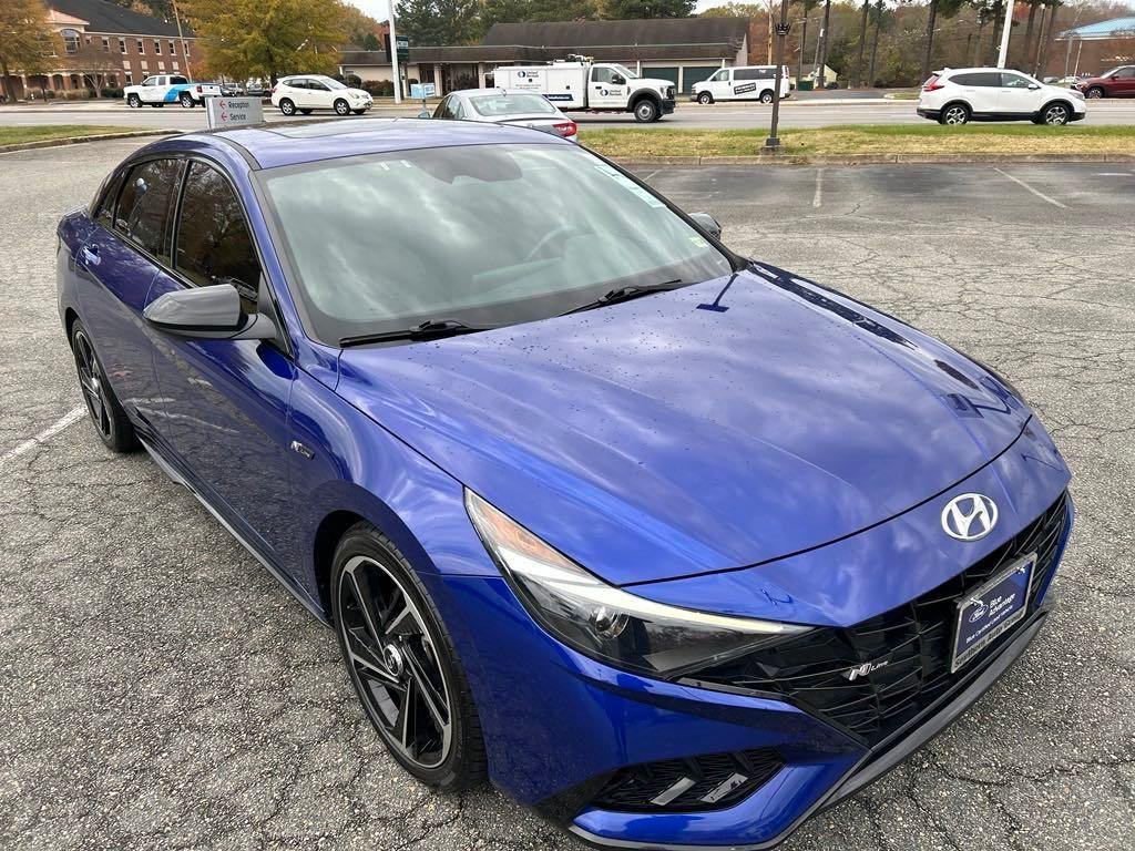 used 2022 Hyundai Elantra car, priced at $18,400