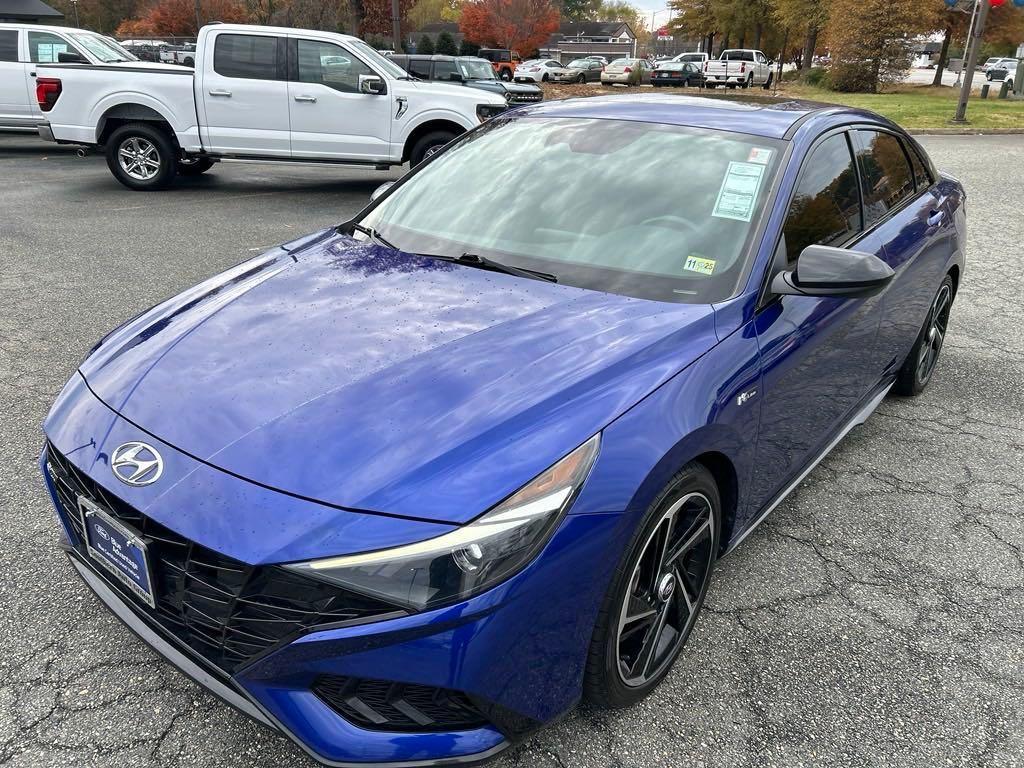 used 2022 Hyundai Elantra car, priced at $18,400