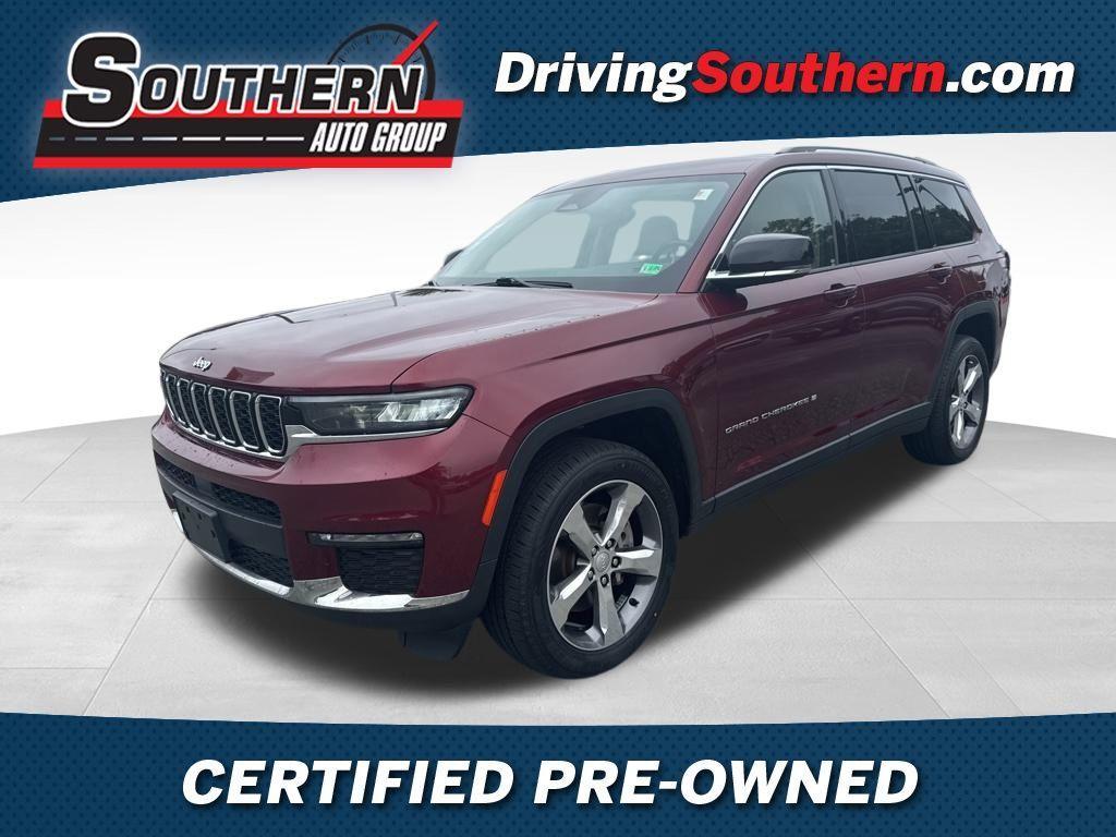 used 2021 Jeep Grand Cherokee L car, priced at $25,999