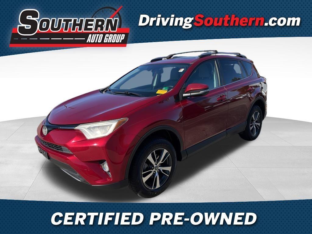 used 2018 Toyota RAV4 car, priced at $17,999
