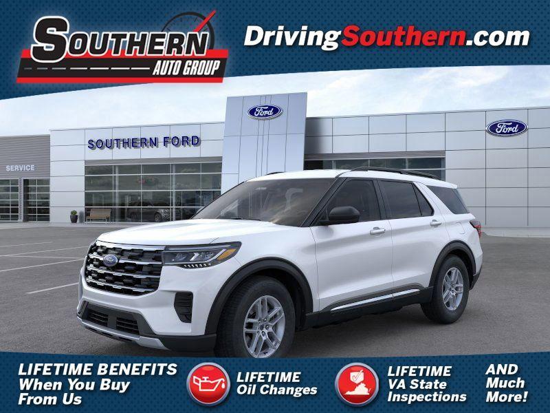 new 2025 Ford Explorer car, priced at $41,950