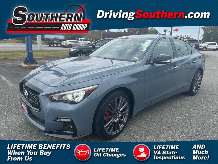 used 2022 INFINITI Q50 car, priced at $37,200