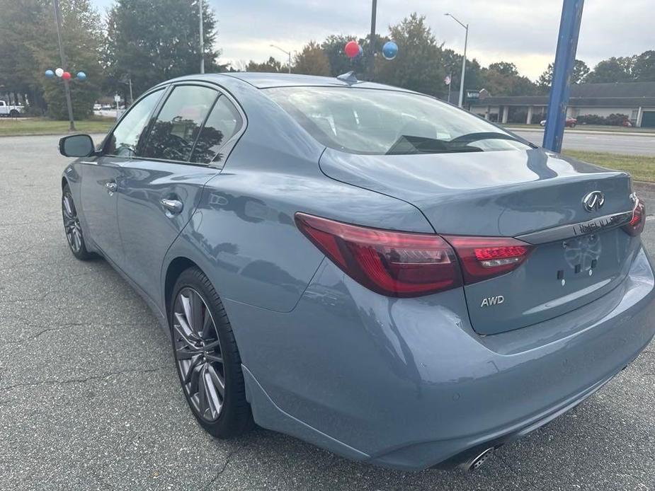 used 2022 INFINITI Q50 car, priced at $37,200