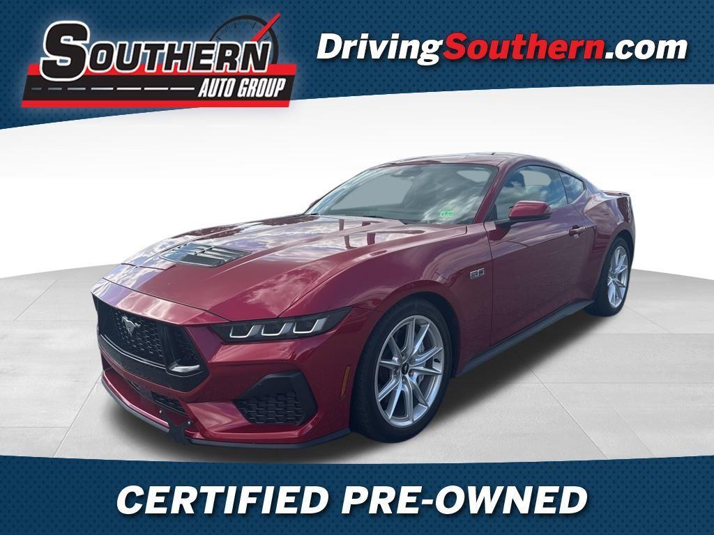 used 2024 Ford Mustang car, priced at $46,998