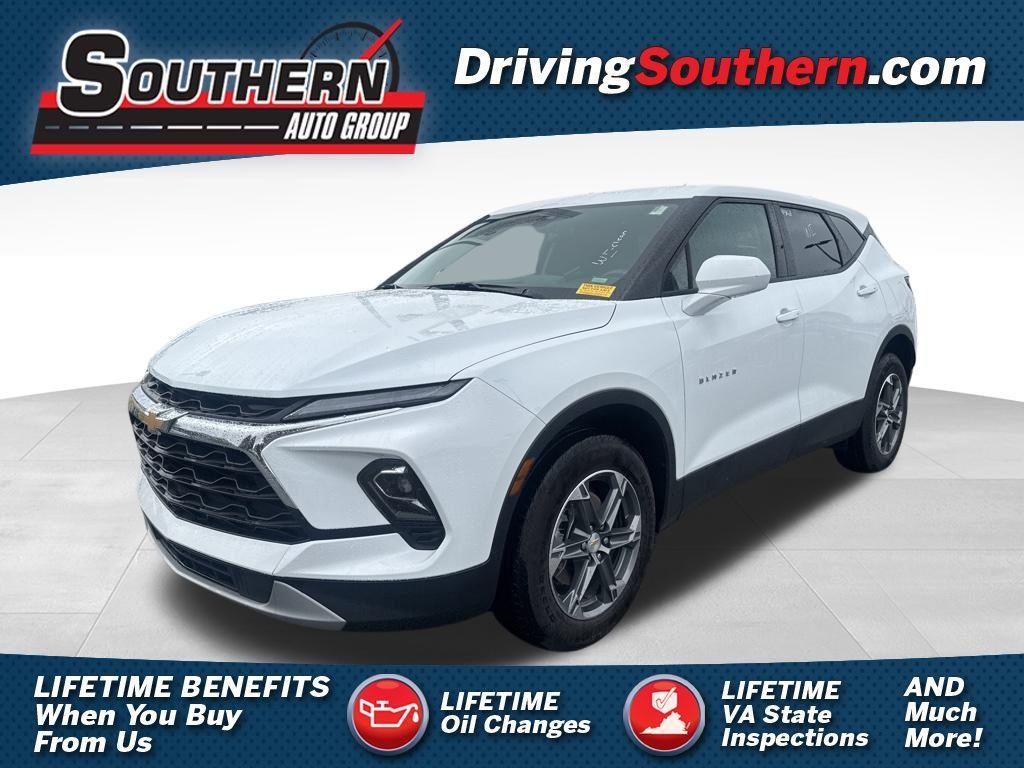 used 2025 Chevrolet Blazer car, priced at $25,887