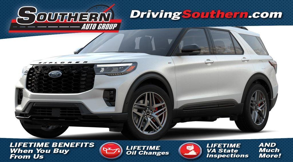 new 2025 Ford Explorer car, priced at $49,370