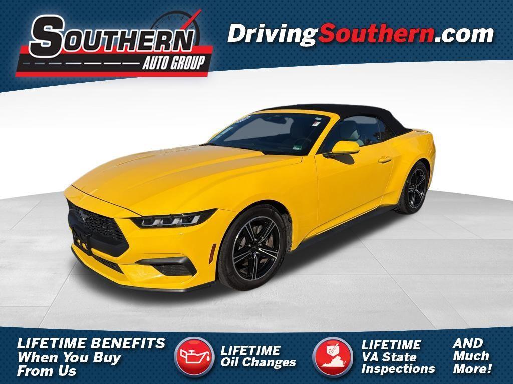used 2024 Ford Mustang car, priced at $26,668