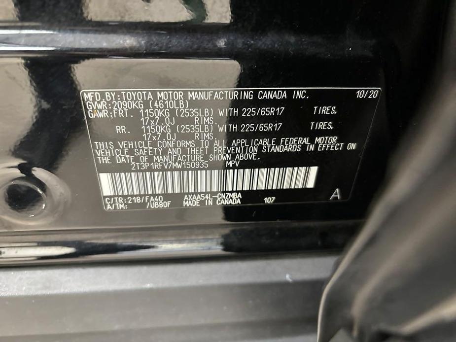 used 2021 Toyota RAV4 car, priced at $21,600