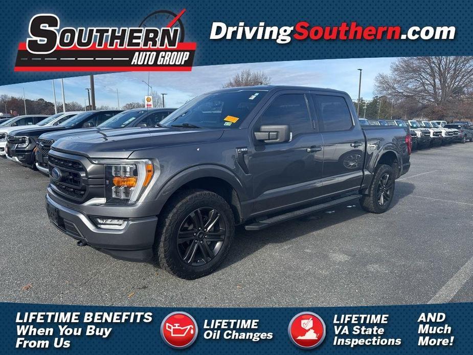 used 2021 Ford F-150 car, priced at $34,143