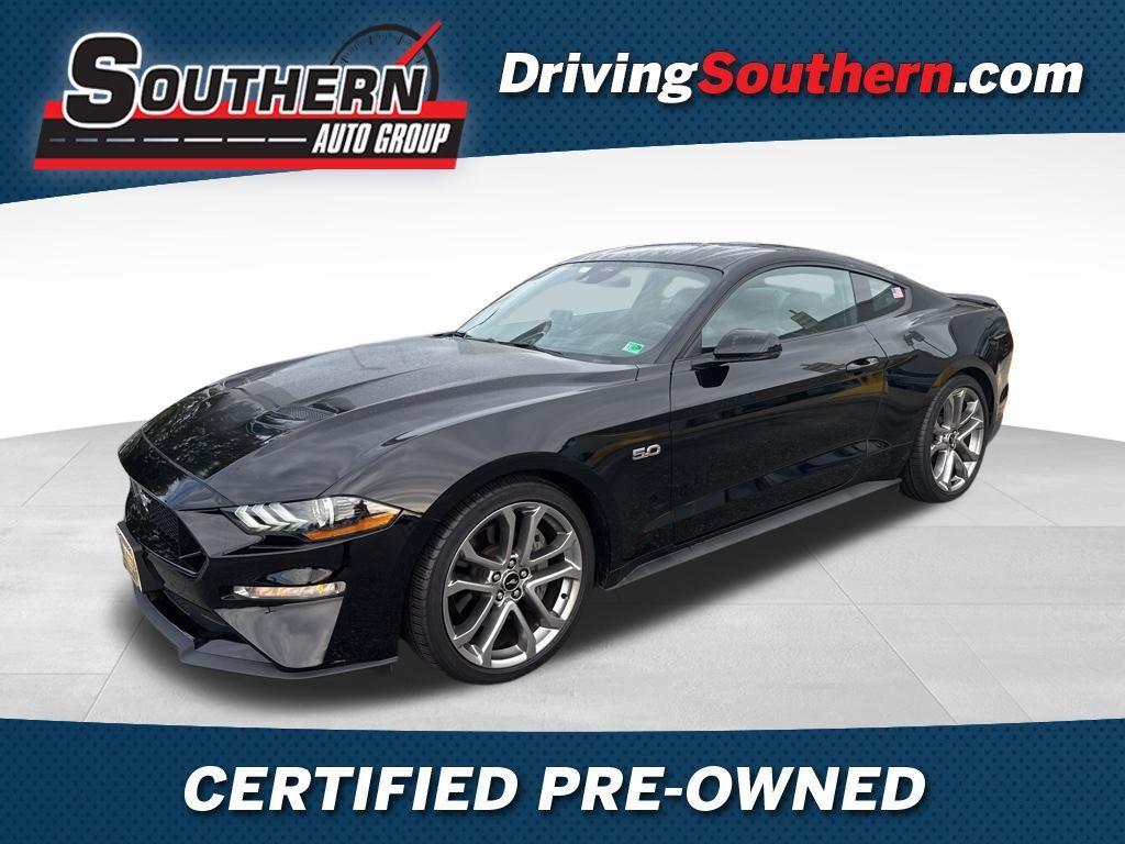 used 2021 Ford Mustang car, priced at $35,325